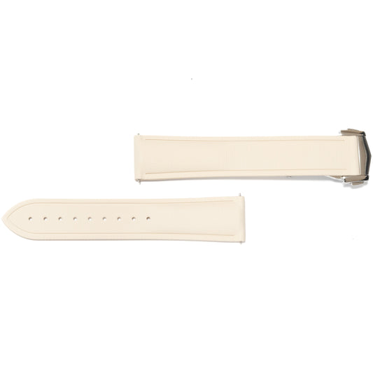 Kautschuk-Faltarmband Sandbeige – Wristatelier
