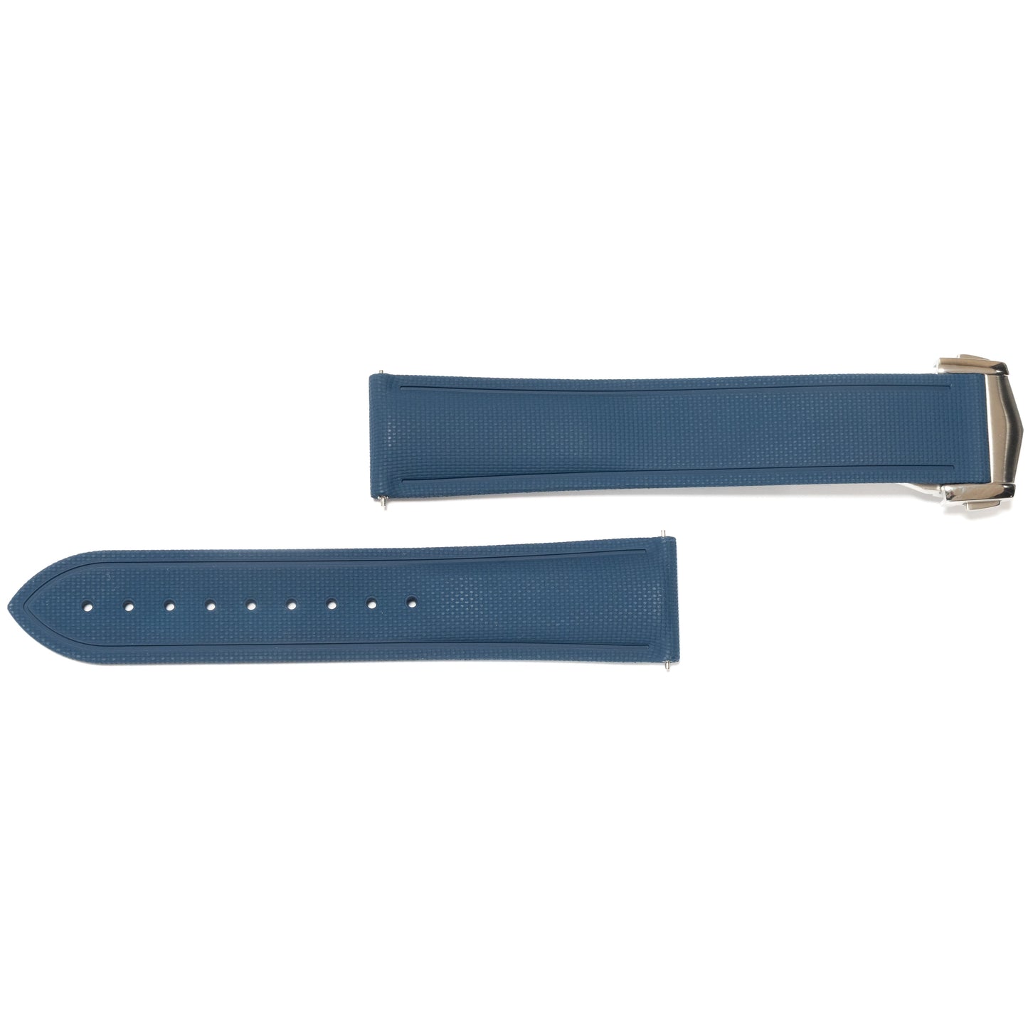 Kautschuk-Faltarmband Blau – Wristatelier