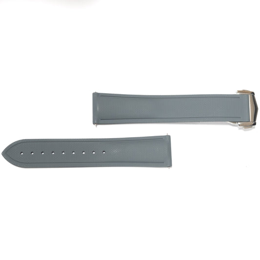 Kautschuk-Faltarmband Grau – Wristatelier