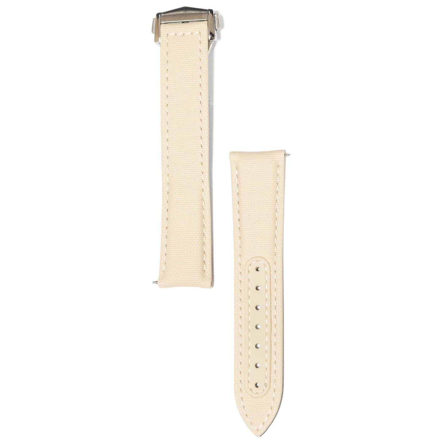 Sailcloth-Faltarmband Beige – Wristatelier