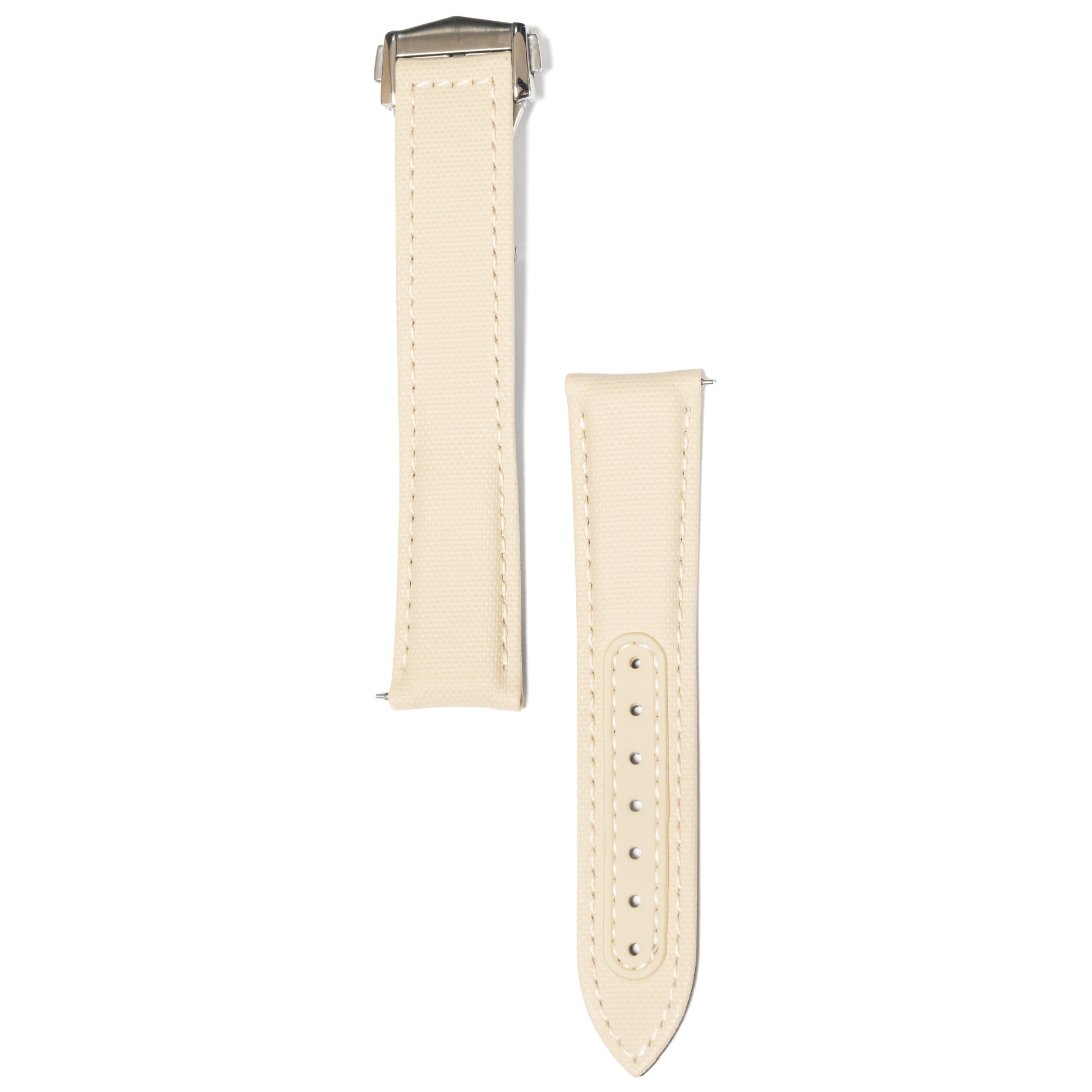 Sailcloth-Faltarmband Beige – Wristatelier