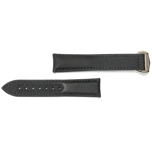 Sailcloth-Faltarmband Schwarz – Wristatelier