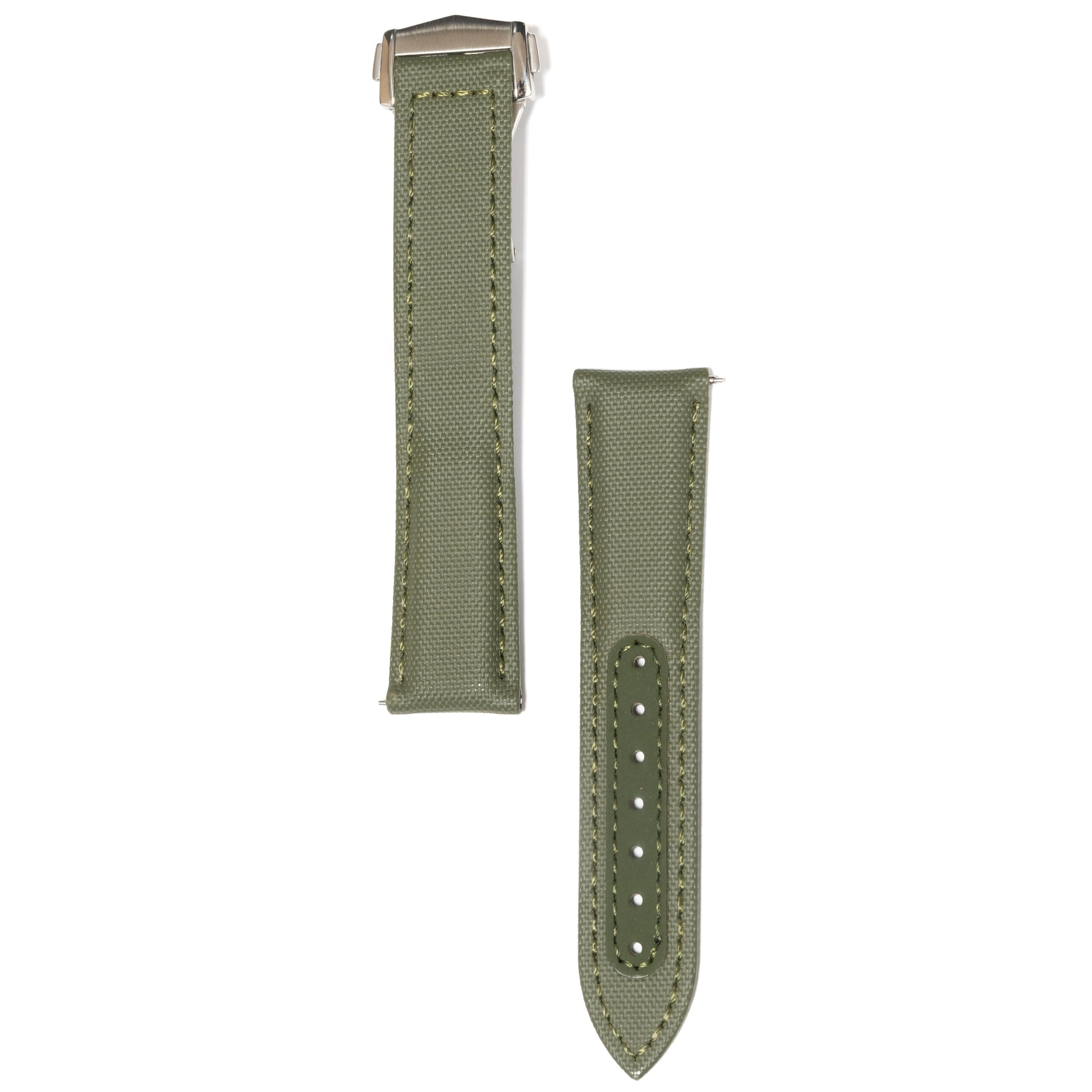 Sailcloth-Faltarmband Grün – Wristatelier