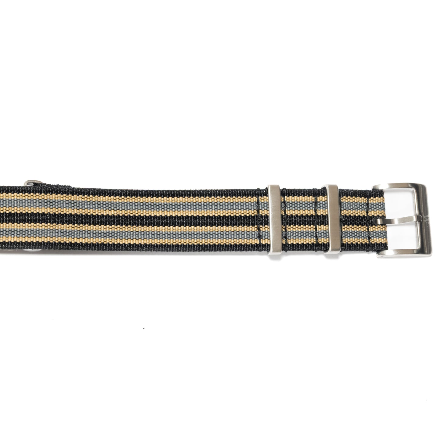 NATO Uhrenarmband – Schwarz-grau-beige
