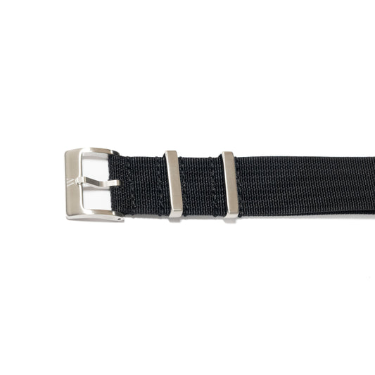 NATO Uhrenarmband Schwarz – Wristatelier