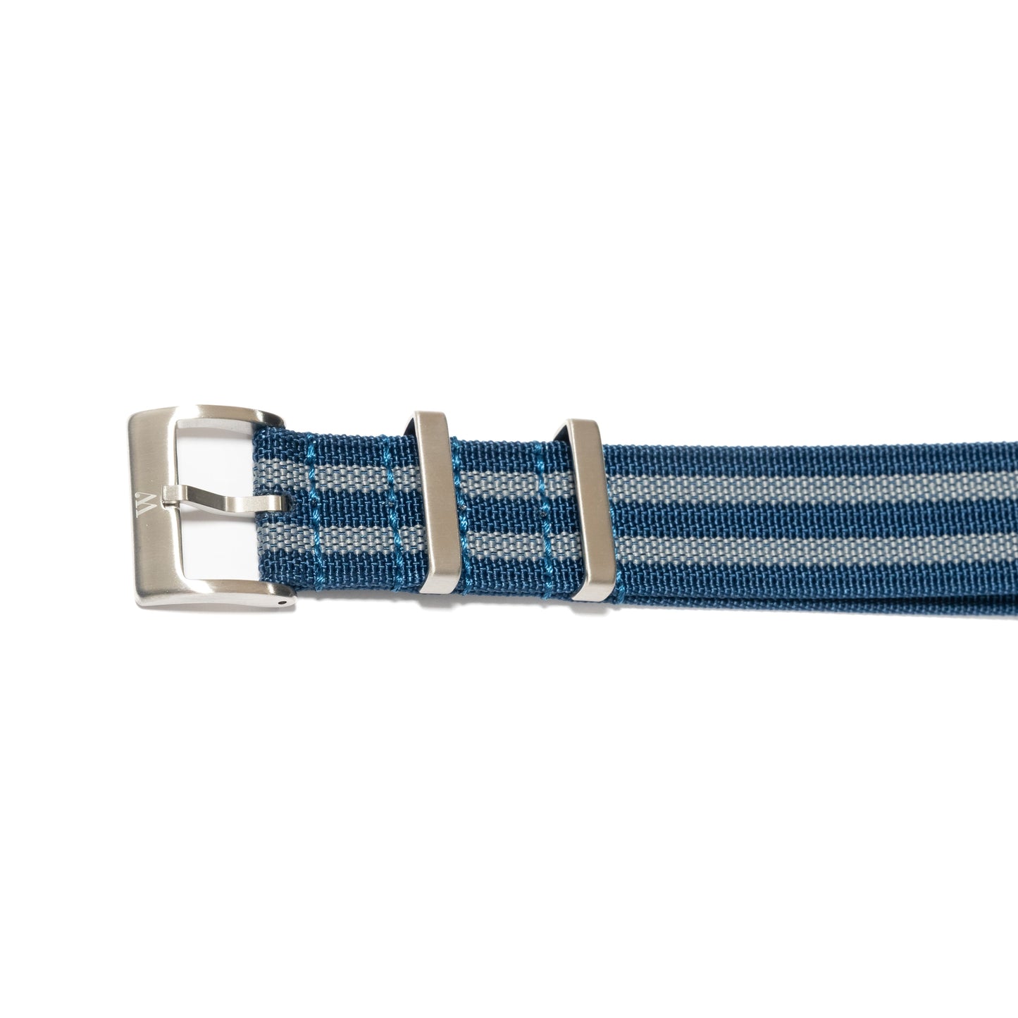 NATO Uhrenarmband Blau-grau – Wristatelier