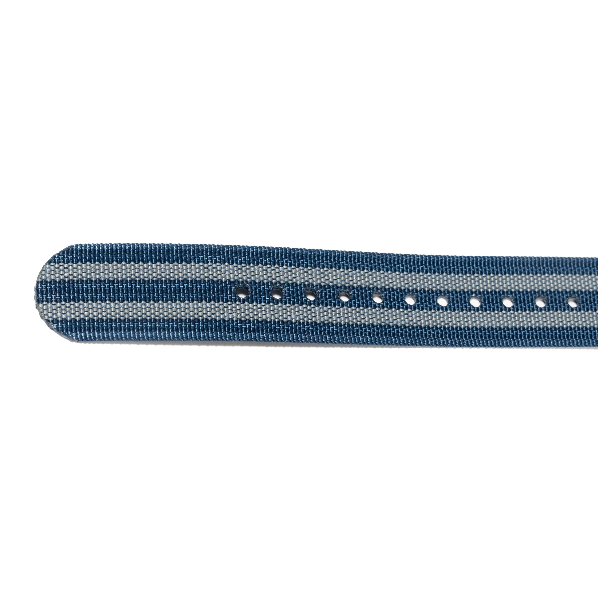 NATO Uhrenarmband Blau-grau Unterseite